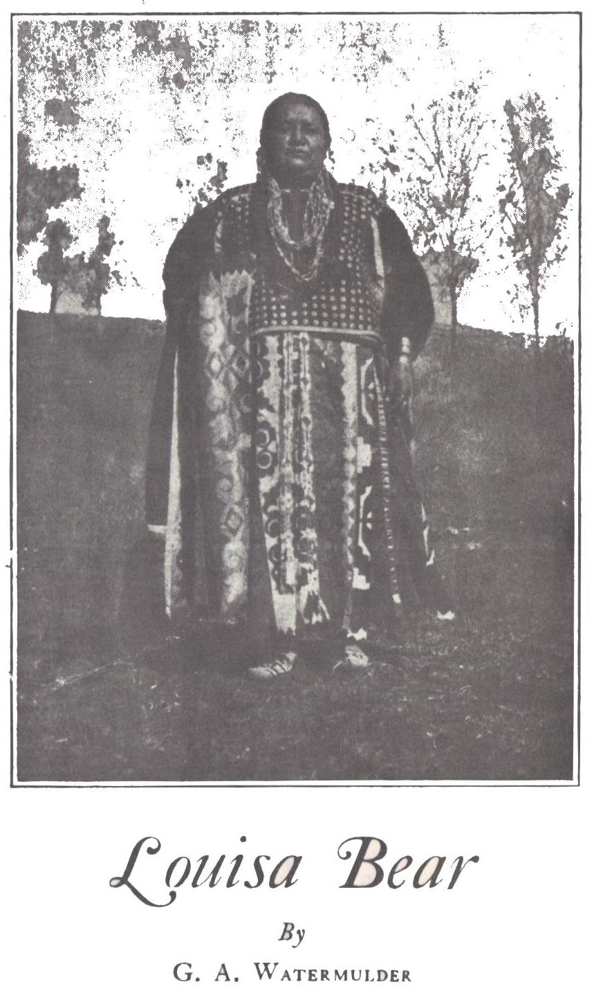 Biography of Louisa Bear (1)